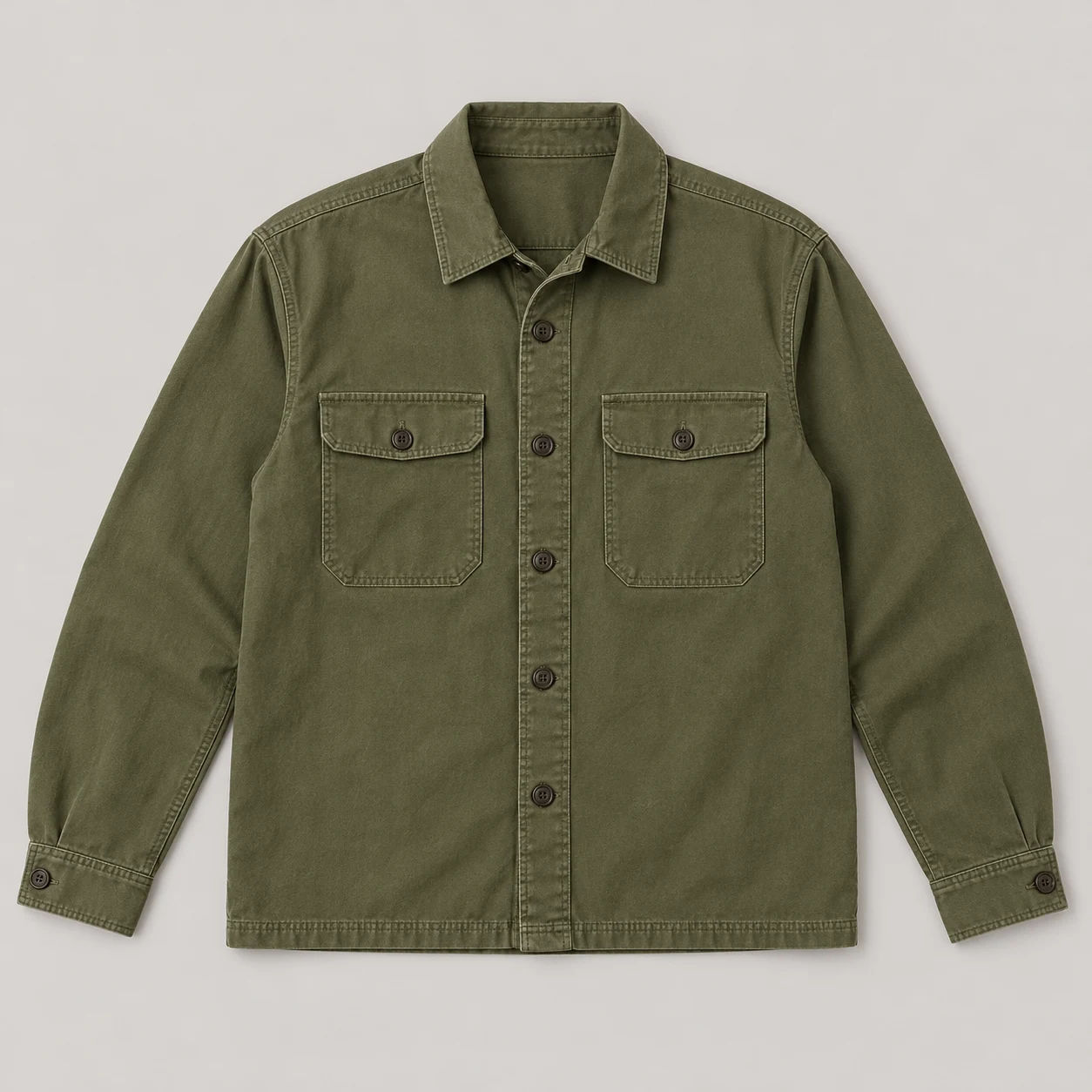 Canvas overshirt